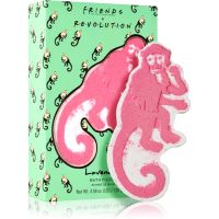 Makeup Revolution X Friends kroglica za kopel Monkey - Lavender 140 g