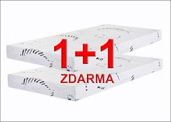 Matrac 1 + 1 zdarma alena - pur pena - 70 x 195 cm