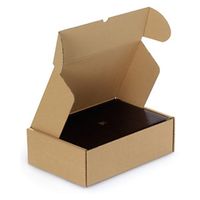 20 x Poštovní krabice Rigibox 330x250x100mm, plochá, hnědá