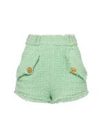 Tweed Mini Shorts