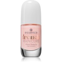 Essence French MANICURE körömlakk árnyalat 01 - peach please! 8 ml