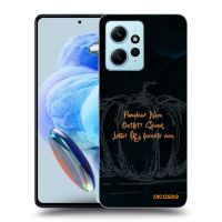 Silikónový čierny obal pre Xiaomi Redmi Note 12 4G - Pumpkin