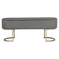 MID.YOU SEDACÍ LAVICE, dřevo, kov, textil, kompozitní dřevo, 105/41/40 cm