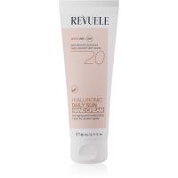Revuele Daily Sun Hyaluronic зволожуючий захисний крем для рук SPF 20 80 мл