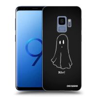 Silikónový čierny obal pre Samsung Galaxy S9 G960F - Ghost 2
