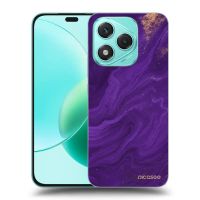 Silikónový prehľadný obal pre Honor 400 Lite 5G - Purple