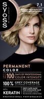 Syoss - állandó színezés -  közepes szőke-Permanent Coloration - 7_1 Medium Blond