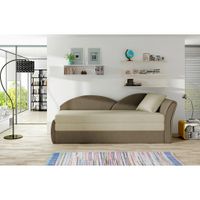MID.YOU LEŇOŠKA, textil, hnedá, béžová