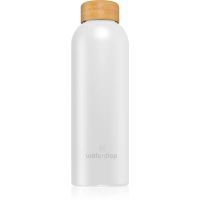 Waterdrop Thermo Steel steklenica za vodo iz nerjavnega jekla barva White Matt 600 ml