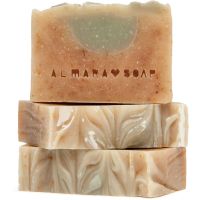 Almara Soap Natural Lemon Tea Tree натуральне тверде мило для жирної та проблемної шкіри 90 гр
