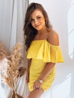Dámské šaty ALISS žluté Dstreet