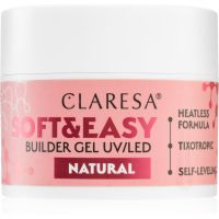 Claresa Soft&Easy Builder Gel podkladový gél na nechty odtieň Natural 45 g