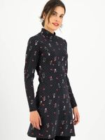 Blutsgeschwister Sweet Turtle Mania Rochie Negru