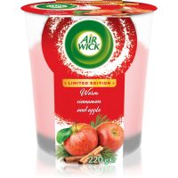 Air Wick Essential Oils Warm Cinnamon and Apple XXL aроматична свічка 220 гр