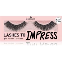 essence LASHES TO IMPRESS umjetne trepavice za volumen i gustoću trepavica 09 Big Lash Crush 1 par