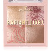 essence Radiant Light Rouge- und Highlighter-Palette Farbton Glow Icon 11 g
