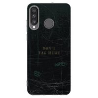 Silikónový prehľadný obal pre Huawei P30 Lite - DON´T TAG