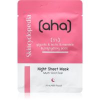 Skincyclopedia Night Sheet Mask Zellschicht-Maske für die Nacht 20 ml