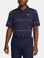 Under Armour UA Playoff 3.0 Stripe Polo T-Shirt Blau