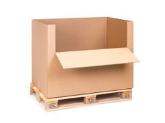 10 ks - Prepravný EUROBOX  1200x800x900 5VVL s výklopným čelom