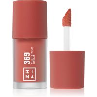 3INA The No-Rules Cream multifunktionales Make-up für Augen, Lippen und Gesicht Farbton 369 - Soft, pink brown 8 ml