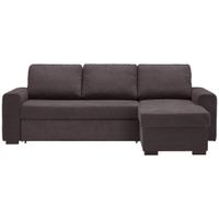 Xora ROHOVÁ SEDAČKA, textil, tmavosivá