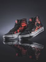 Vans Vans X Stranger Things Sk8-Hi Zip Tenisky dětské Černá