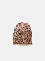 Desigual Animal Patch Gorro Kapa smeđa