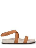 Suede Flat Sandals