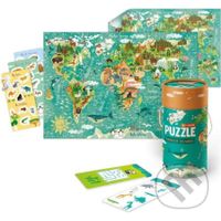 Zvířata světa - puzzle z kategorie 15 - 60 dílků