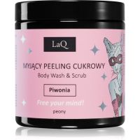 LaQ Kitten Peony очищуючий пілінг  для тіла 220 гр