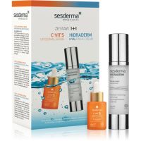 Sesderma Set C-Vit 5 + Hidraderm Hyal zestaw upominkowy do rozjaśnienia i nawilżenia 2 szt.