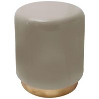 Kayoom PRÍRUČNÝ STOLÍK, zlatá, taupe