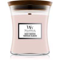 Woodwick Sheer Tuberose vonná svíčka 275 g