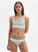 Calvin Klein Bielizna Szeroko-hemmed Szary Annealed Majtki