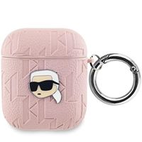 KARL LAGERFEL MONOGRAM Etui za slušalke Apple AirPods 1 / 2 roza
