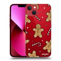 Silikónový prehľadný obal pre Apple iPhone 13 - Gingerbread