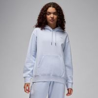 Jordan Flight Fleece Wmns Satin-Lined Pullover Hoodie - Dámske - Mikina Jordan - Sivé - FV7050-085 - Veľkosť: S