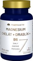 PHARMA ACTIV Magnesium Chelát + Draslík + B6 60 tabliet