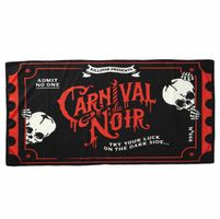 KILLSTAR - Badehandtuch - Sideshow - Schwarz