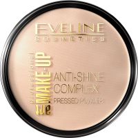 Eveline Cosmetics Art Make-Up könnyű kompakt ásványi púderalapozó matt hatással árnyalat 31 Transparent 14 g