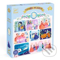 Príbehové Puzzle: Popoluška - puzzle z kategorie 15 - 60 dílků