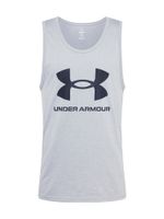 UNDER ARMOUR Tehnička sportska majica  siva / crna