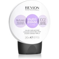 Revlon Professional Nutri Color Filters Metal-Ice nährende Tönungs-Maske nur für professionellen Gebrauch 1002 240 ml