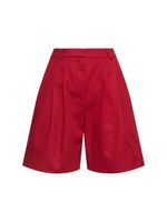 Wesley High Waist Cotton Shorts