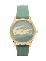 LACOSTE Analogni sat 'Crocodelle'  zlatna / zelena