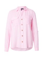 VERO MODA Bluza 'VMBUMPY'  svijetloroza / bijela