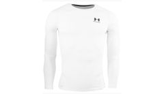 Under Armour HG Armour Comp LS Muškarci - Dolje Under Armour - Bijela - 1361524-100-M - Size: M