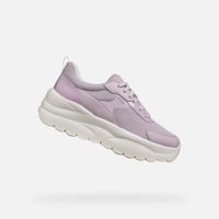 Purple women's sneakers Geox Xtors - Women's