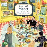 Dinner with Monet (A 1000-Piece Dinner Date Jigsaw Puzzle) - puzzle z kategorie 500 - 1000 dílků